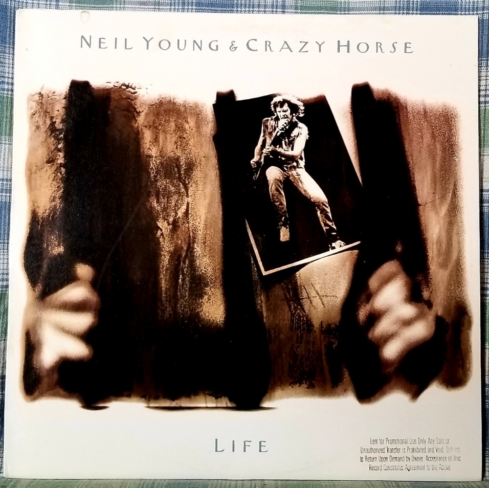 Record Album-Promotional Copy-Neal Young-Life Lp